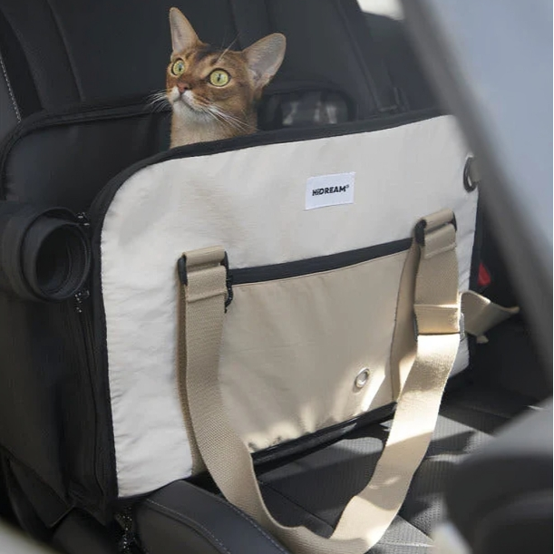 Premium Lightweight Outing Cat Tote Shoulder Bag