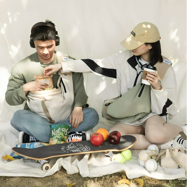 Adjustable drawstring opening with a range of 1-17.7 inches, providing easy access for pets of various sizes.