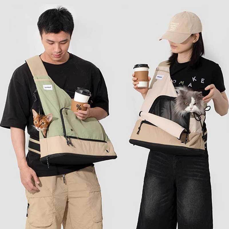 Front Cat Carrier Backpack β Lightweight & Breathable for Large Cats