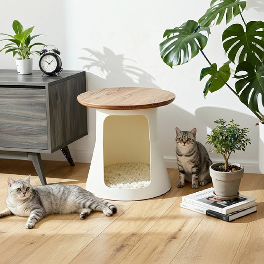 Modern Cat Coffee Table — Where Comfort Meets Nature and Design