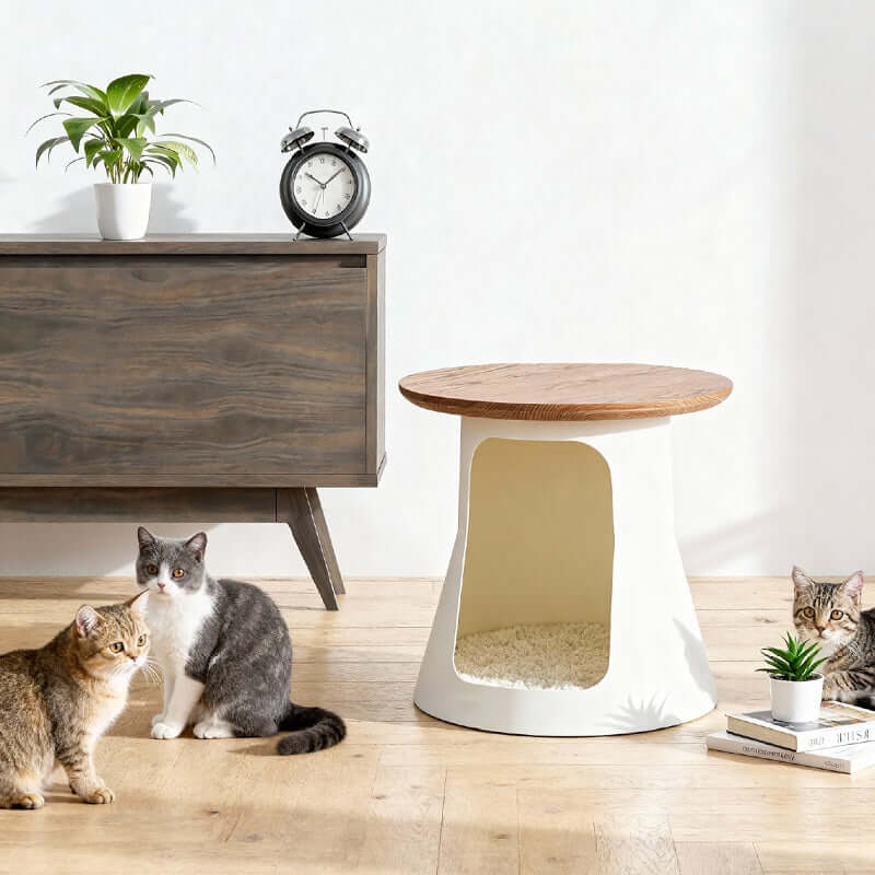 Modern Cat Coffee Table — Where Comfort Meets Nature and Design