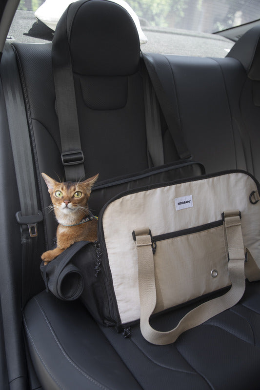 Travel-ready cat carrier with cushioned design -KtKitty