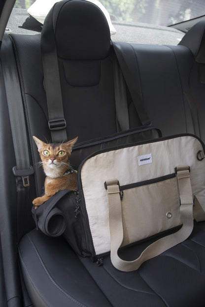 Travel-ready cat carrier with cushioned design -KtKitty