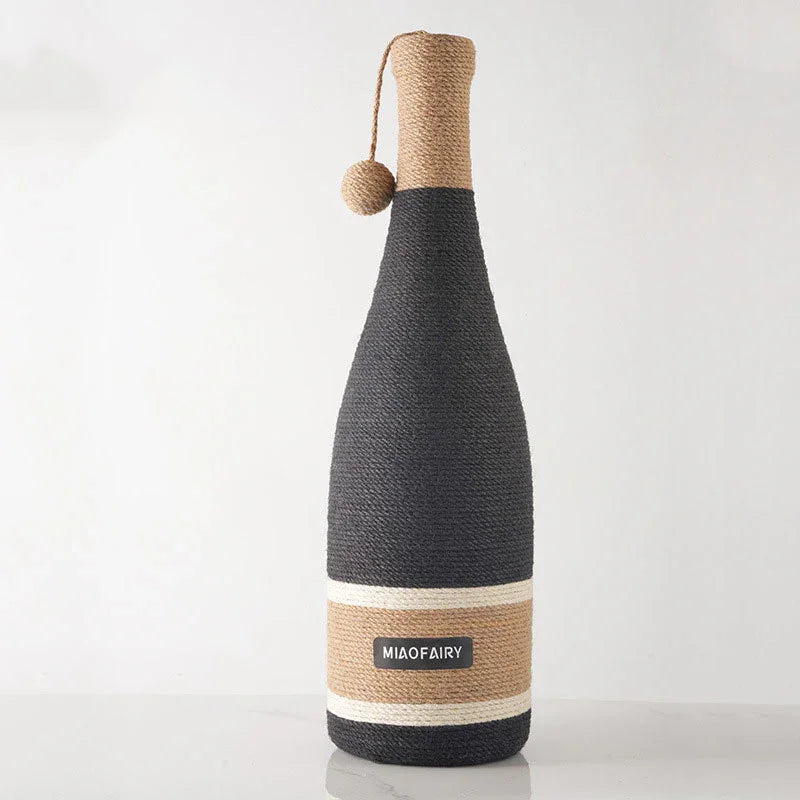 Wine Bottle Vertical Cat Scratcher – Keep Your Cat Active and Happy