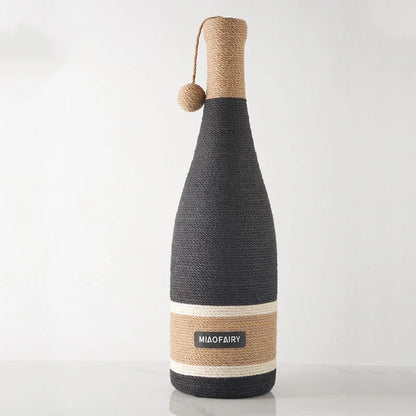 Wine Bottle Vertical Cat Scratcher – Keep Your Cat Active and Happy