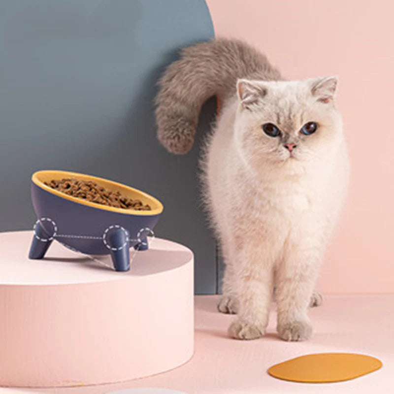 Ergonomic & Elevated Cat Feeding Bowl -KtKitty