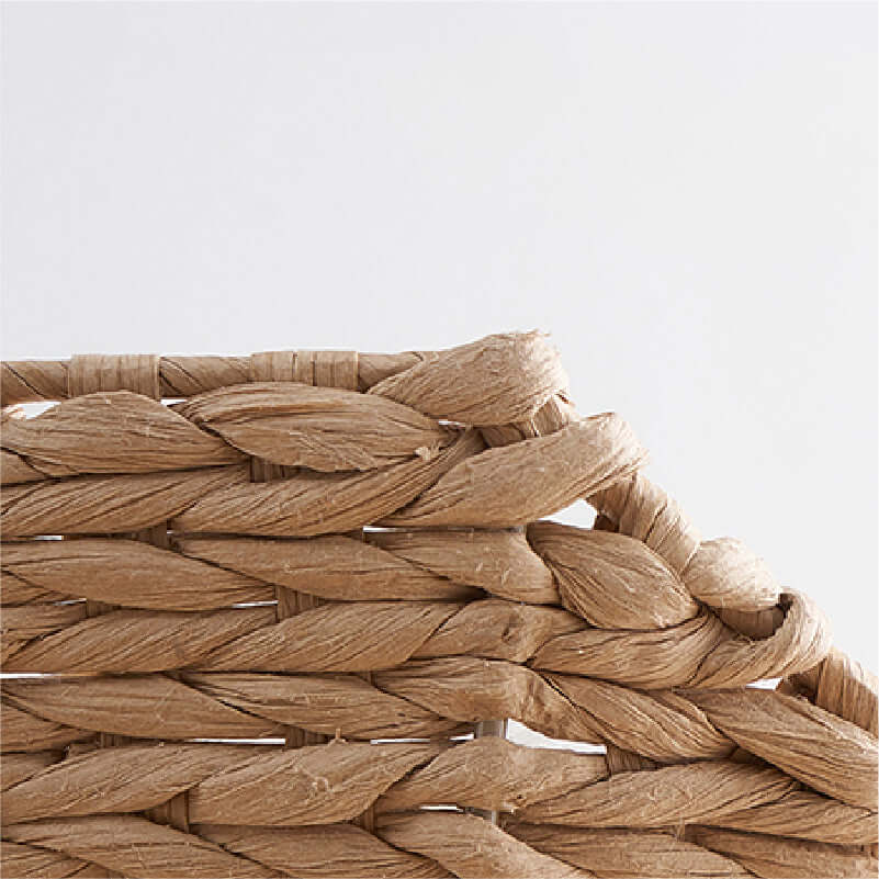 Cream Cat Climbing Frame with Woven Sisal Rope close-up showing the woven design and texture.
