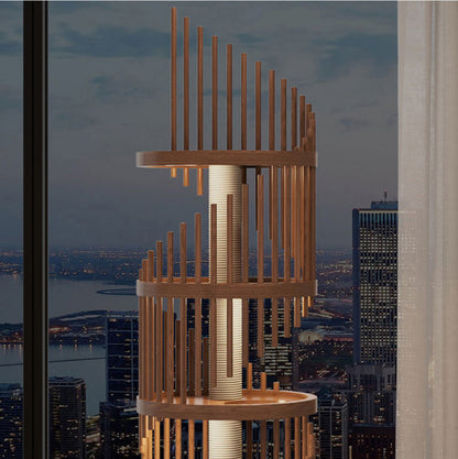 Spiral Solid Wood Cat Tree — Safe, Strong, and Fun for Cats