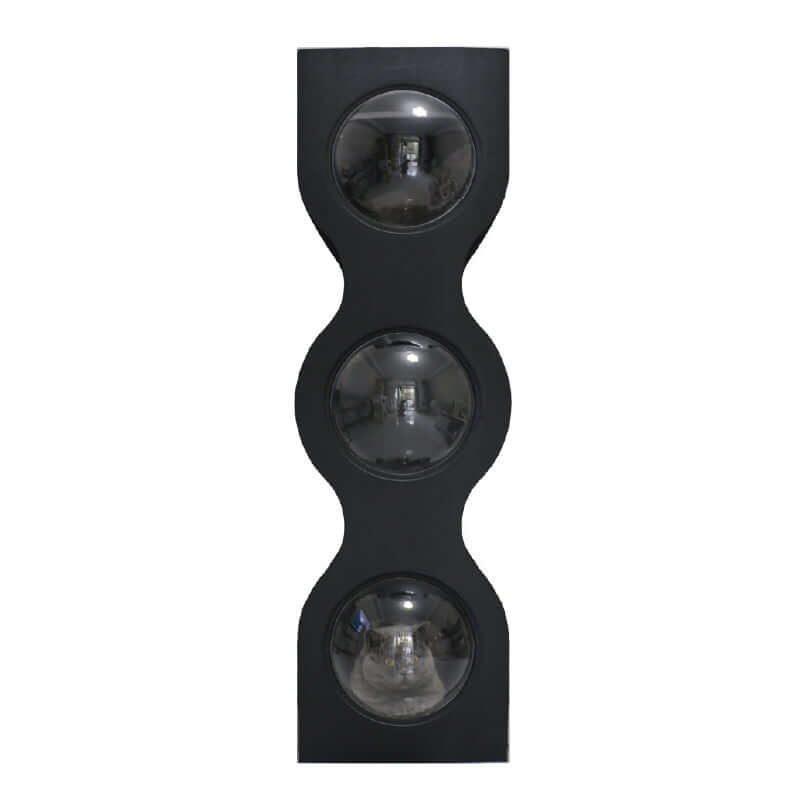 Hourglass Cat Tree for Indoor Cats – Multi-Level Sisal & Acrylic Condo with sleek design and three reflection domes.