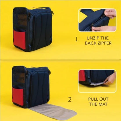 Foldable design for easy storage -ktkitty