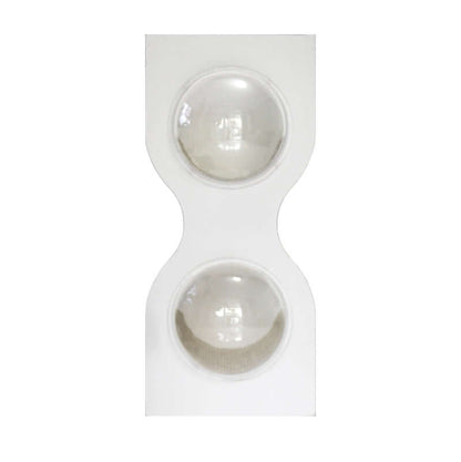 Hourglass Cat Tree for Indoor Cats – Multi-Level Sisal & Acrylic Condo with two cozy acrylic nests