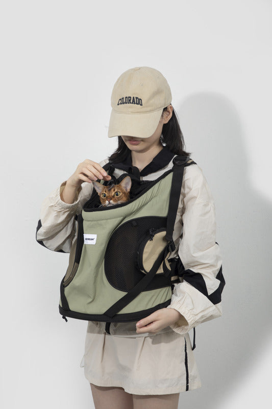 Safe and cozy cat backpack for urban adventures -KtKitty