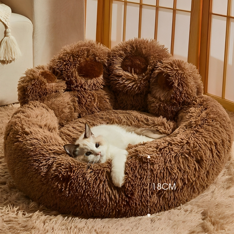 Supportive pet couch with plush surface - KtKitty