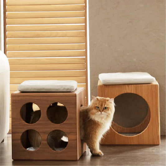 Multi-Purpose Cat Cube – Cozy Cat Bed & Stylish Home Furniture