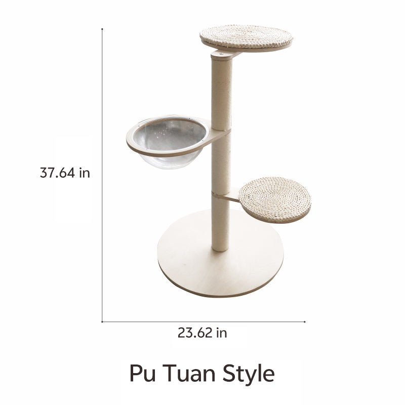 Vertical climbing structure maximizing space in small apartments