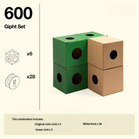 [Original Green 600] 6 Unit Boxes + Free 28 Knots