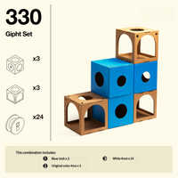 [Blue Color 330] 3 Unit Boxes + 3 Arco Arches + Free 24 Knots