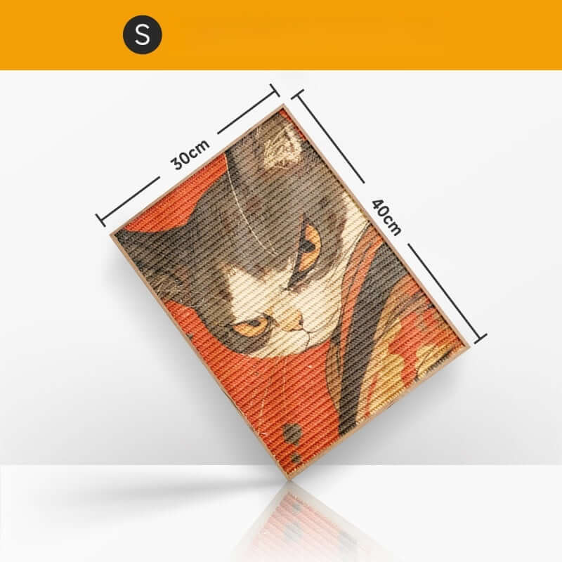 Ergonomic design, eco-friendly sisal, customizable, wear-resistant, supports cat health.