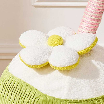 Cozy Coconut Cat Cave Bed