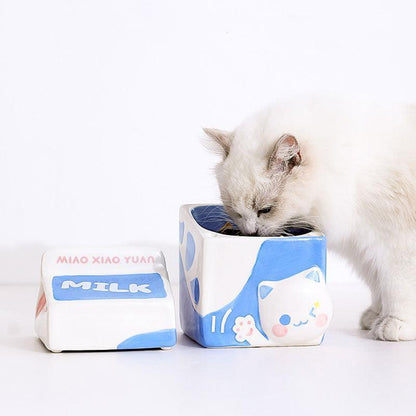 Durable & Hygienic Cat Bowl with Spill-Proof Base -KtKitty