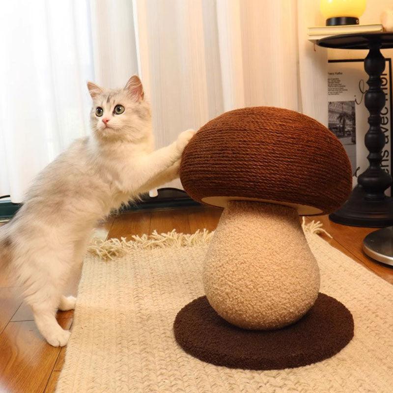 Multi-functional cat furniture combining climbing and scratching