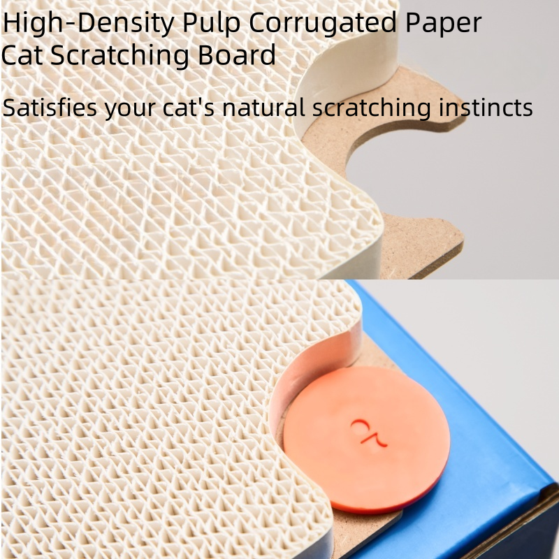 Multi-Function Cardboard Cat Tunnel – Play, Scratch & Hide