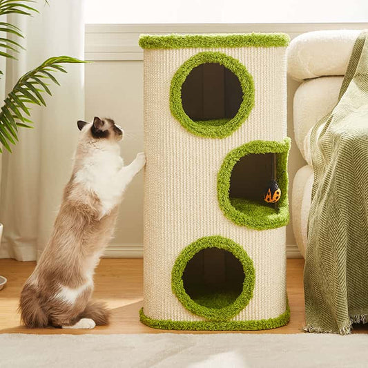 Modern Cat Tree Furniture for Stylish Small Spaces