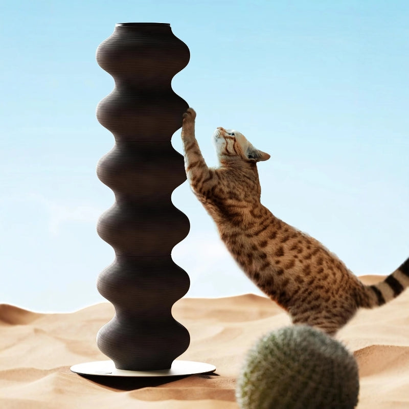 Vertical Scratching Post with Adjustable Heights ¨C Ideal for Cats -KtKitty