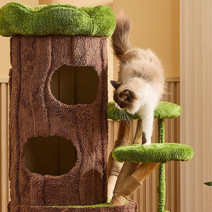 Jungle Cave Large Cat Tree for Big Cats