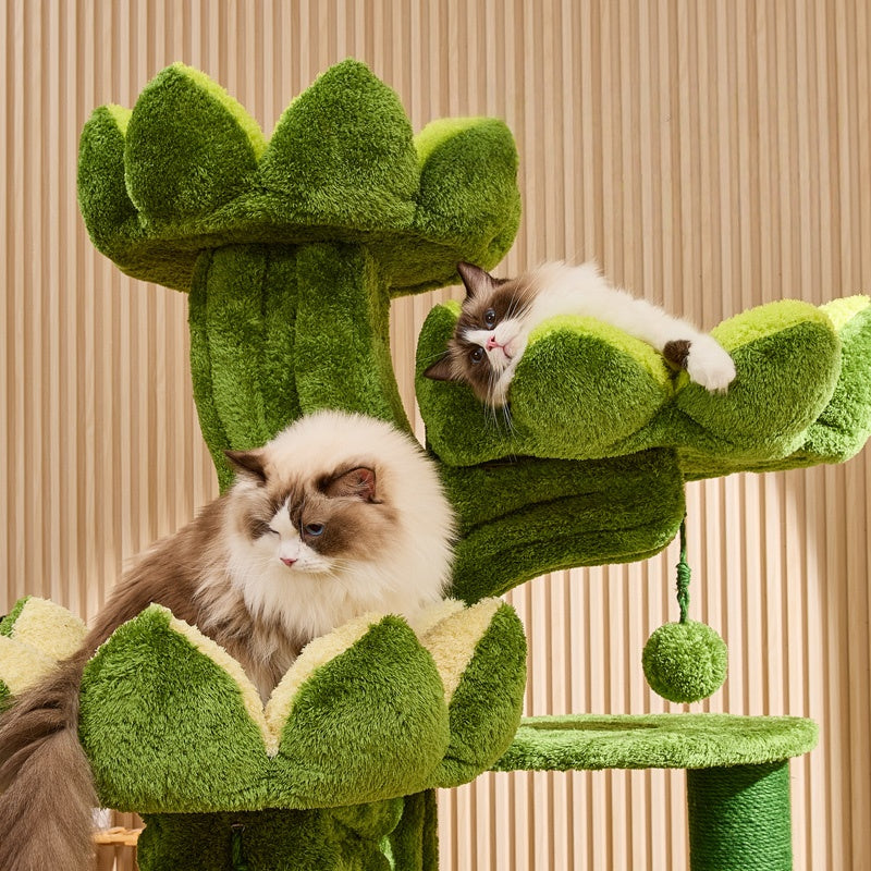 Multi-Functional Giant Cat Tree Tower — Perfect for Large Cats & Multi-Cat Households