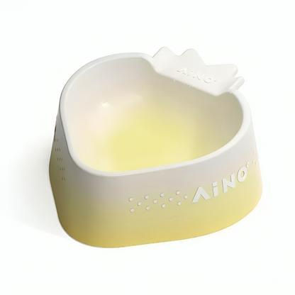 Ergonomic 6° Tilted Cat Bowl, Perfect for Reducing Neck Strain -KtKitty