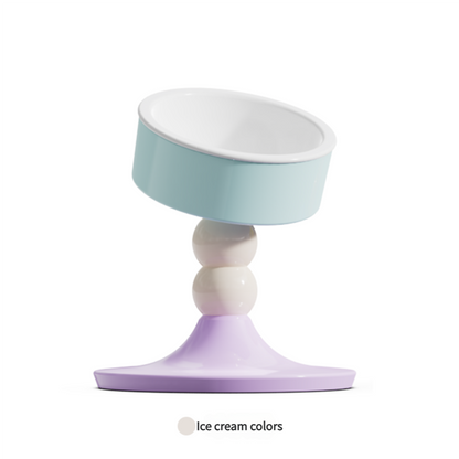Stable ceramic bowl designed to prevent sliding during mealtime, ensuring comfort and safety.
