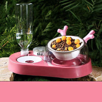 Pink Antler Set-Ceramic Bowl