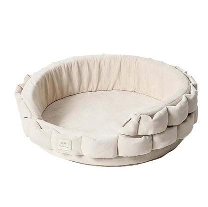 Solid Wood Cat End Table with Traditional Mortise-and-Tenon Craftsmanship