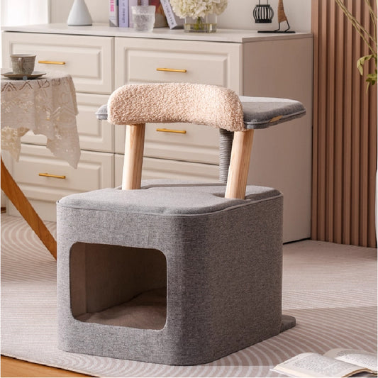 Shared Cat Furniture Chair — Cozy Spot for You and Your Feline