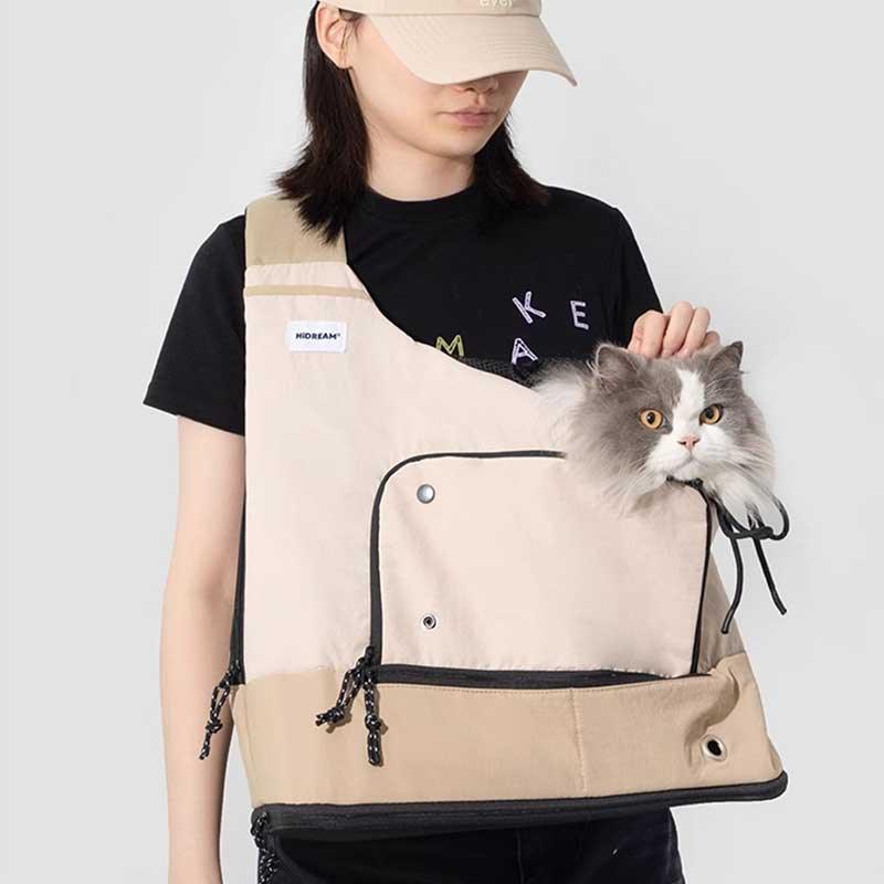 Front Cat Carrier Backpack – Lightweight & Breathable for Large Cats