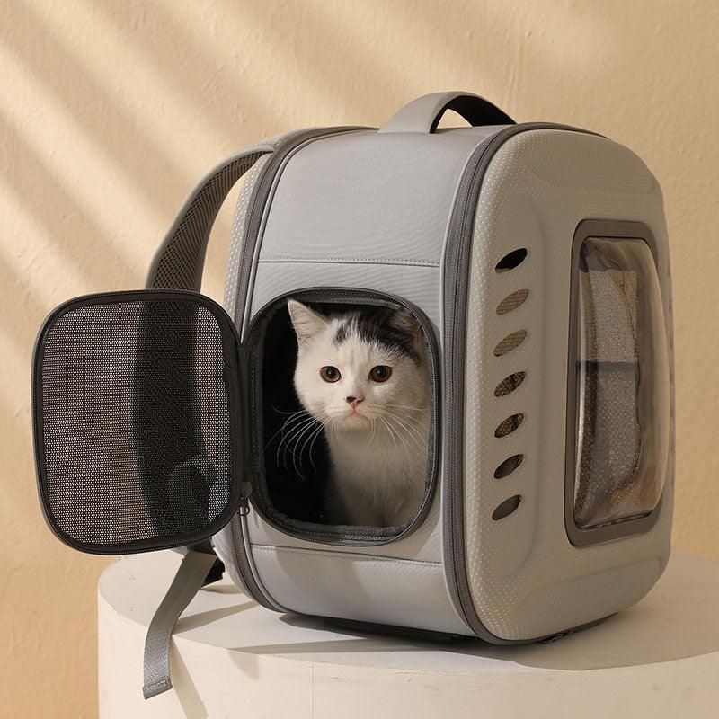 Spacious design accommodating cats up to 8kg -ktkitty