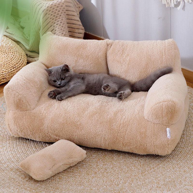 Cozy and Supportive Cat Lounger -KtKitty