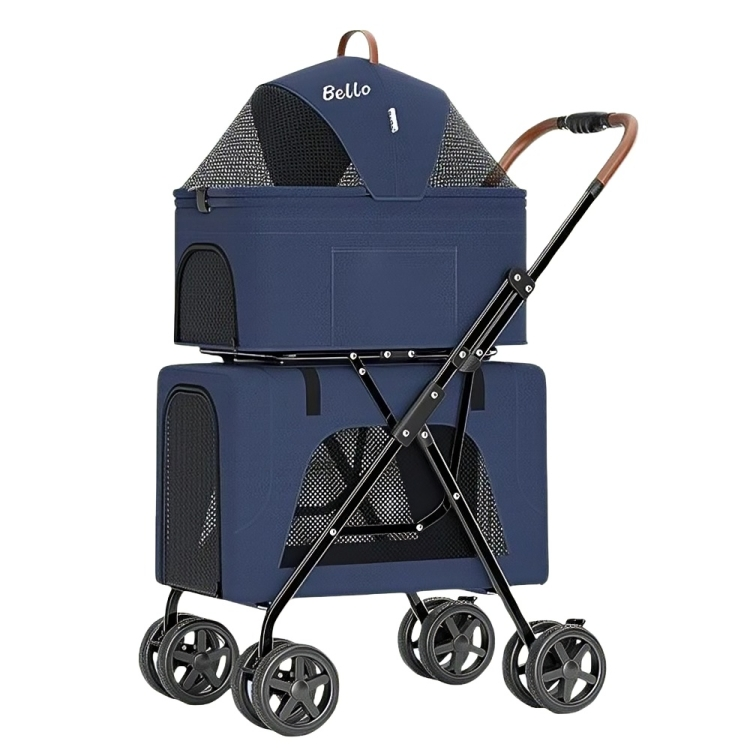 Dual-layer breathable mesh windows for maximum airflow