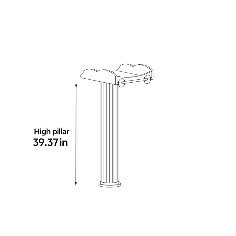  Window Cat Tree Scratching Post, Paint-Free Environmentally Friendly Ecological Board 