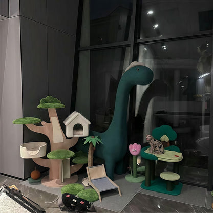 Weight-tested cat tree designed for multi-cat use