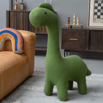 Combination of high-density foam and soft knit fabric