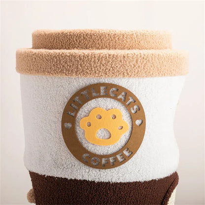 Cozy nesting space inside the coffee cup -ktkitty