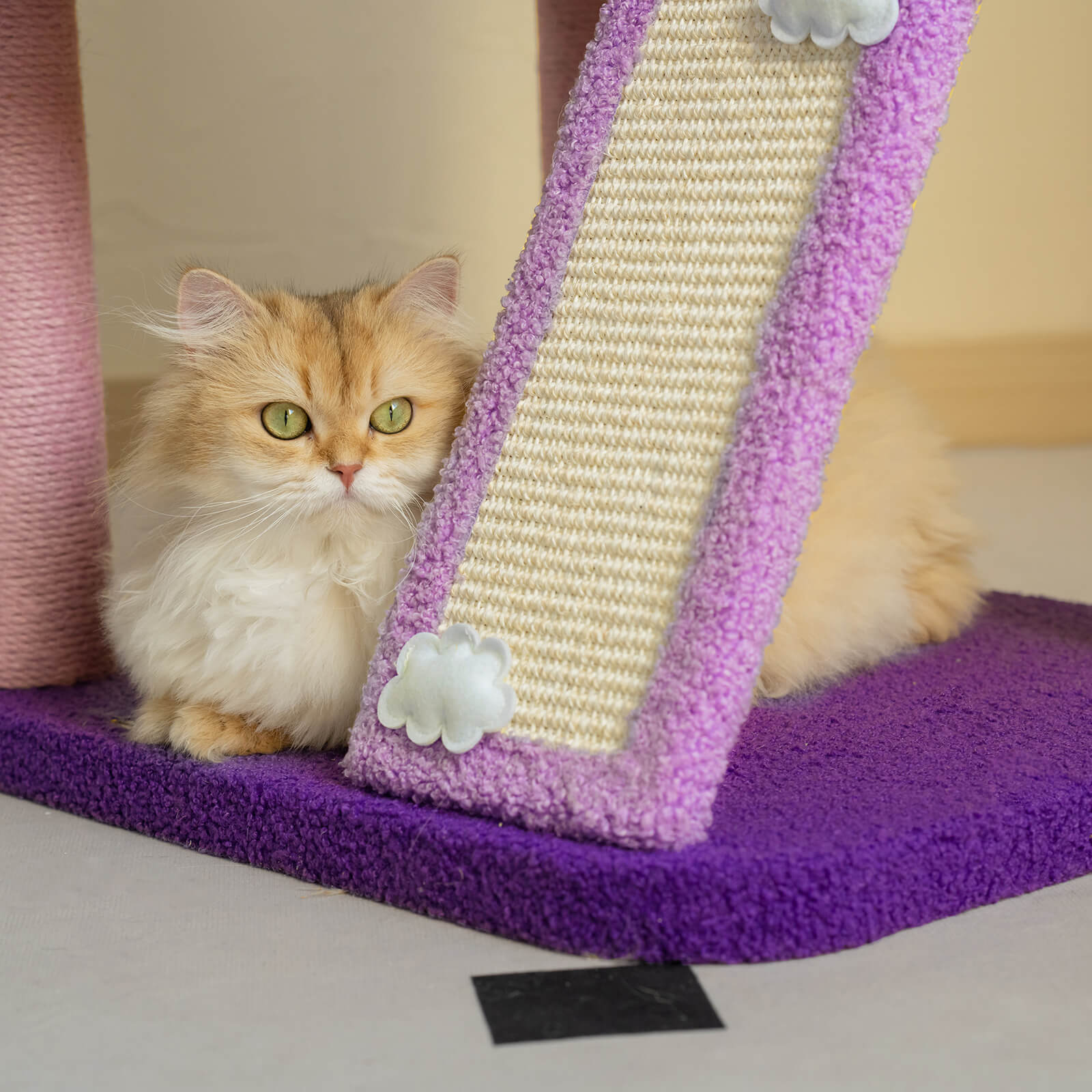 Striking Purple Design to Match Your Home ¨C Moonlight Cat Tree -KtKitty