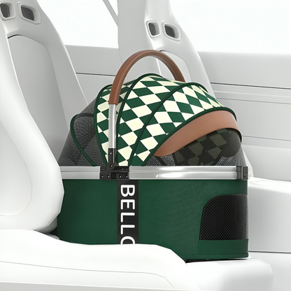 Detachable cat carrier compatible with car travel and shoulder carry – KtKitty