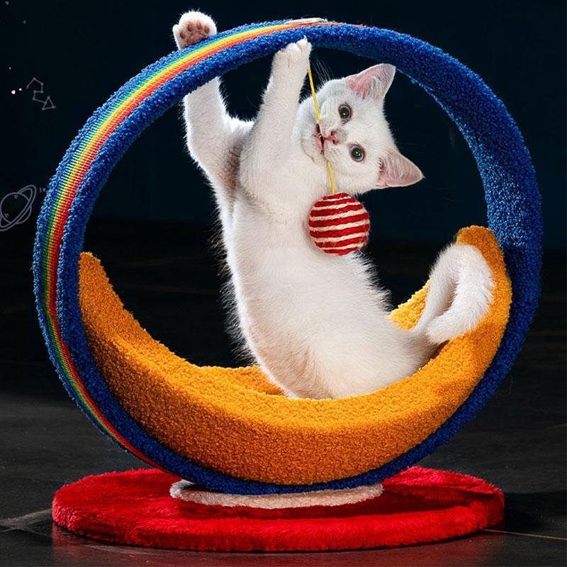 Stable Cat Tree with Large Base ¨C Planets Cute Cat Tower -KtKitty