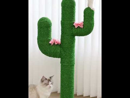 Blooming Cactus Cat Tree
